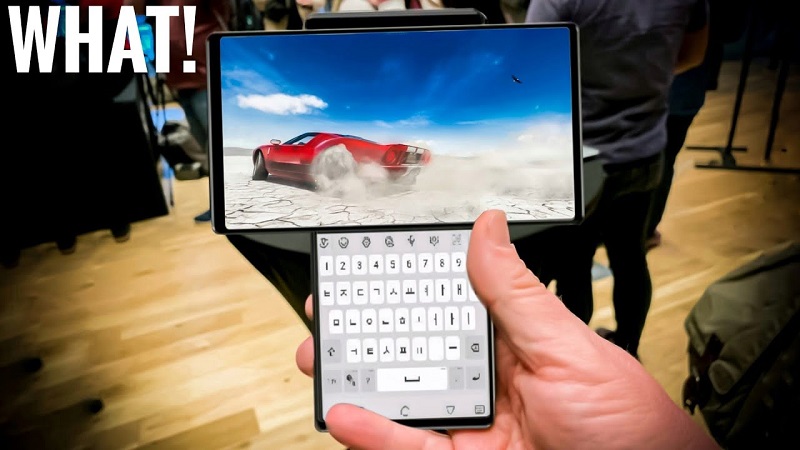 Appearing images of LG Wing 5G rotating screen smartphone with extremely unique design, making you admire