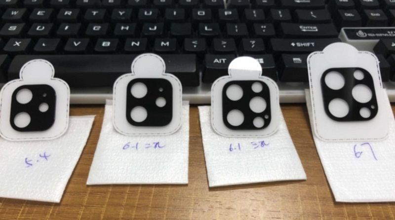 Kính bảo vệ camera iPhone 12 Pro có không gian dành cho cảm biến LiDAR