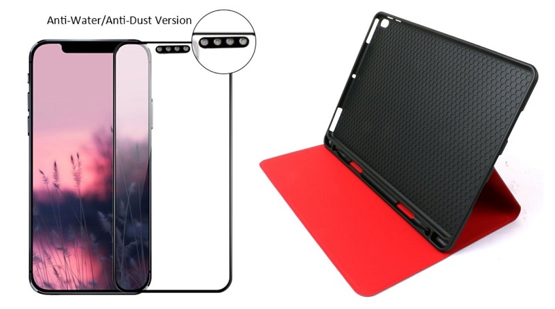 Kính bảo vệ camera iPhone 12 Pro có không gian dành cho cảm biến LiDAR