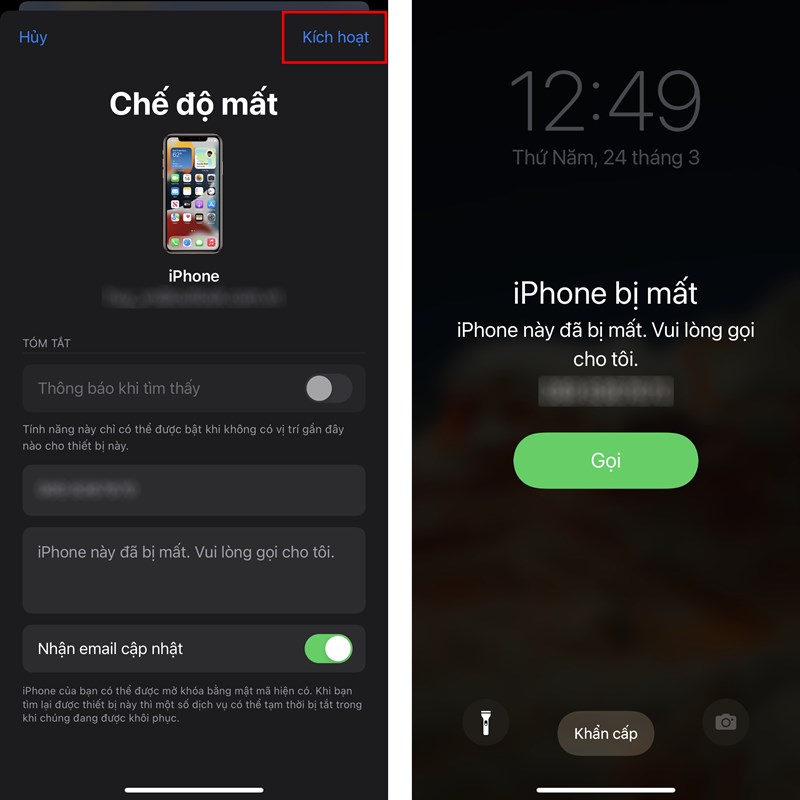 Cách tìm iPhone bị mất