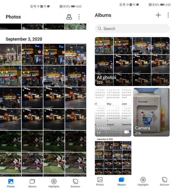 Thư viện ảnh EMUI 11