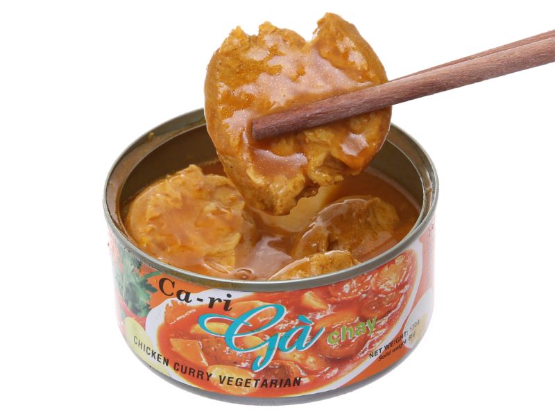 Cà ri gà chay, ragu bò chay, heo hầm chay