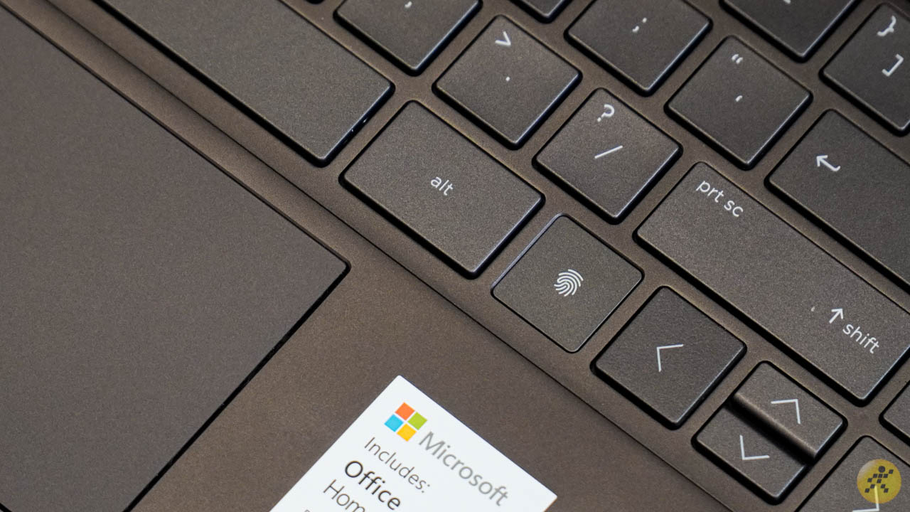 Cảm biến vân tay trên HP X360 13