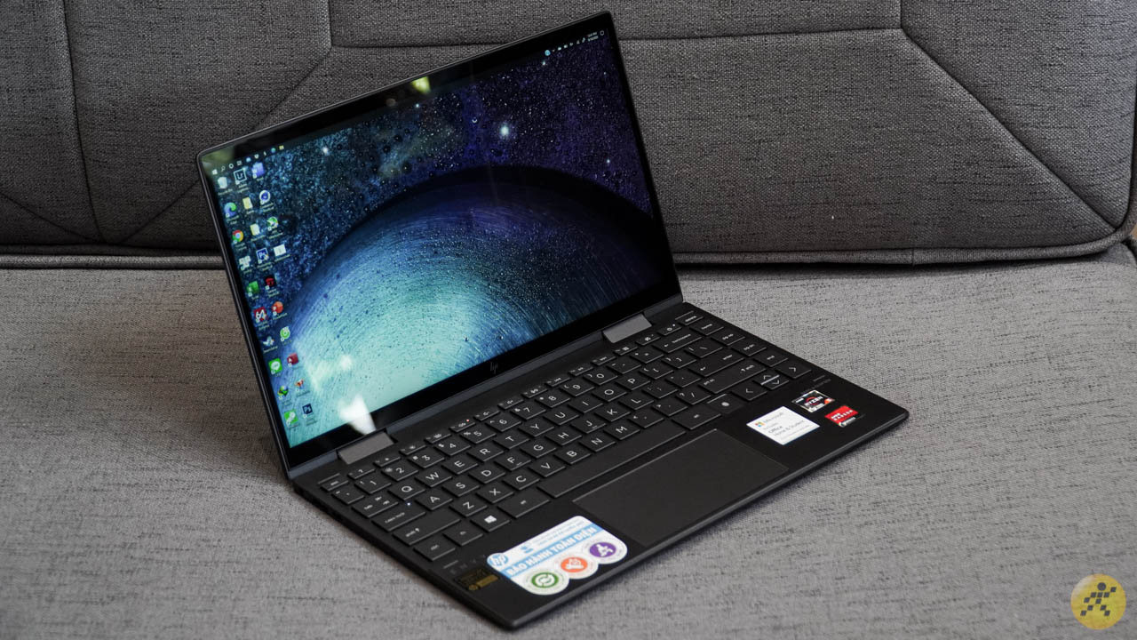 HP X360 13 sở hữu màn hình với các viền cạnh được tối ưu