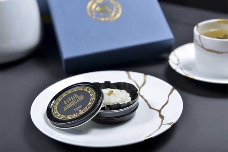 Bánh trung thu nhân nấm truffle và caviar