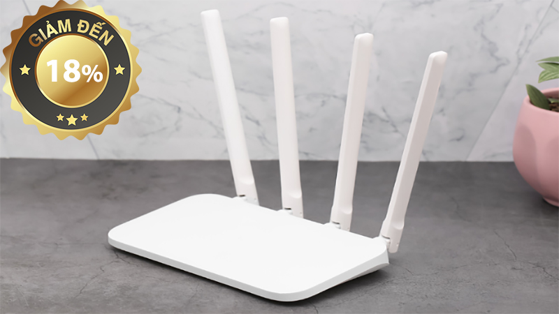 Router Wifi Chuẩn AC1200 Xiaomi 4A Trắng Router Wifi Chuẩn AC1200 Xiaomi 4A Trắng