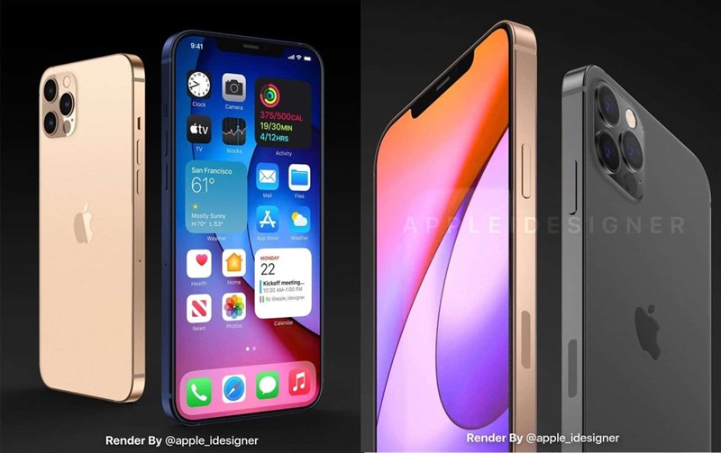 iPhone 12 Pro lộ diện ấn tượng qua bộ ảnh render mới: Thiết kế mạnh mẽ, màn hình tràn cạnh cuốn hút người nhìn iPhone 12 Pro lộ diện ấn tượng qua bộ ảnh render mới: Thiết kế mạnh mẽ, màn hình tràn cạnh cuốn hút người nhìn