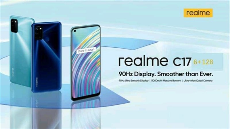 Realme C17 được ấn định ngày ra mắt, xác nhận nhiều chi tiết cấu hình: RAM 6 GB, pin 5.000 mAh và có 4 camera sau Realme C17 được ấn định ngày ra mắt, xác nhận nhiều chi tiết cấu hình: RAM 6 GB, pin 5.000 mAh và có 4 camera sau