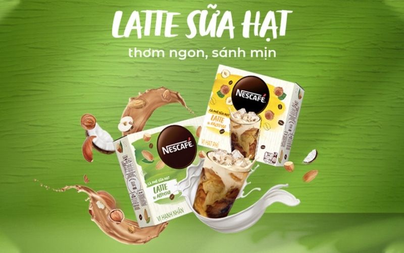 Review 2 hương vị cà phê latte mới ra mắt của Nescafé:hạnh nhân và vị hạt phỉ