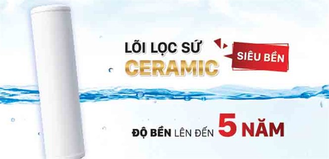 Lõi lọc Ceramic là gì? Khác gì so với lõi PP trên máy lọc nước?