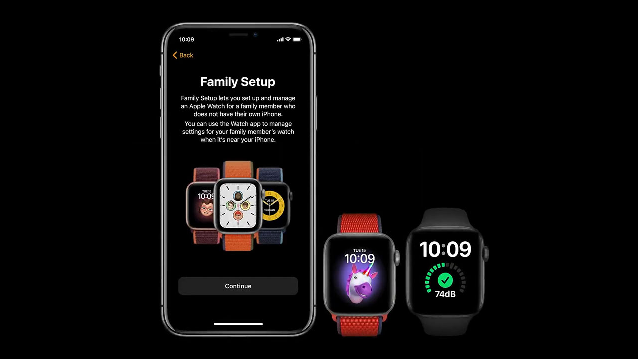 Tính năng Family Setup trên Apple Watch S6