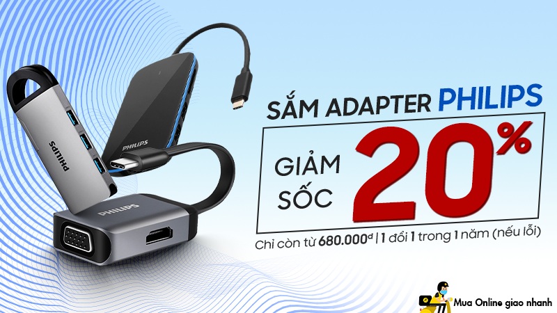 Adapter chuyển đổi Philips giảm giá Adapter chuyển đổi Philips giảm giá
