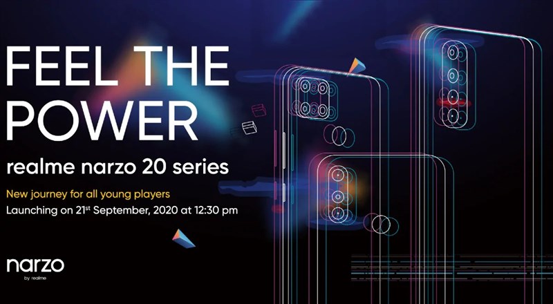 Realme Narzo 20A và Narzo 20 lộ cấu hình chi tiết: Màn hình rộng 6.5 inch, 3 camera mặt sau, pin lên tới 6.000 mAh Realme Narzo 20A và Narzo 20 lộ cấu hình chi tiết: Màn hình rộng 6.5 inch, 3 camera mặt sau, pin lên tới 6.000 mAh