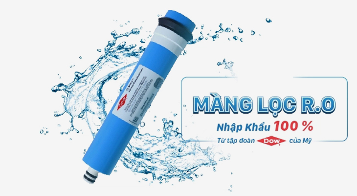 Thời gian thay lõi lọc của máy lọc nước Daikiosan > Màng RO DOW Aqualast