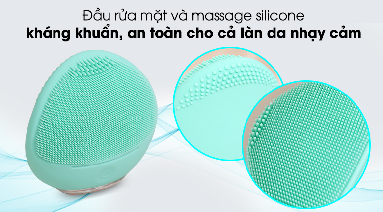 Máy rửa mặt và chăm sóc da nhạy cảm Halio Sensitive Sweet Mint 