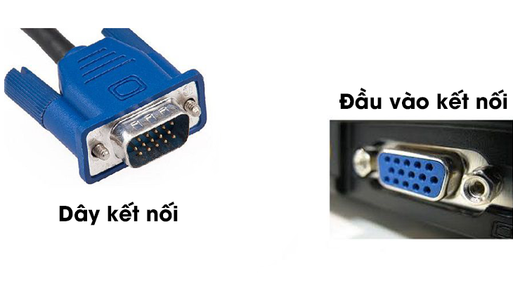 Các loại cổng kết nối phổ biến trên màn hình máy tính > Các loại cổng kết nối phổ biến trên màn hình máy tính-cổng VGA