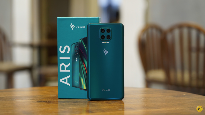 trên tay vsmart aris