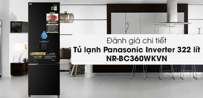 Review tủ lạnh Panasonic: Lấy nước ngoài kháng khuẩn khử mùi, ngăn đông mềm cực rộng