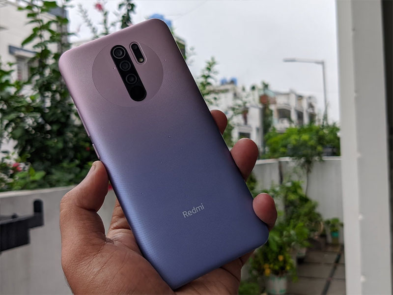 Thiết kế mặt lưng của Xiaomi Redmi 9 Prime