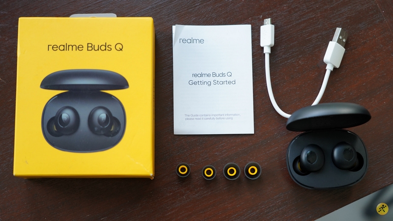 Trên tay Realme Buds Q: Ngoại hình nhỏ gọn, âm bass mạnh để nghe nhạc