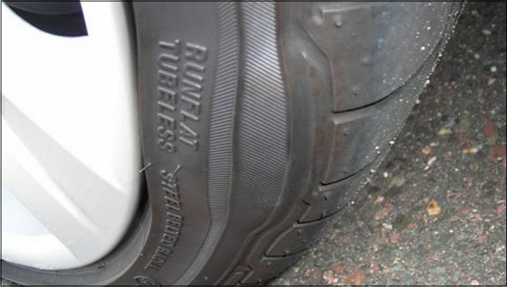 Lốp xe quá căng có thể gây nguy hiểm khi lái xe