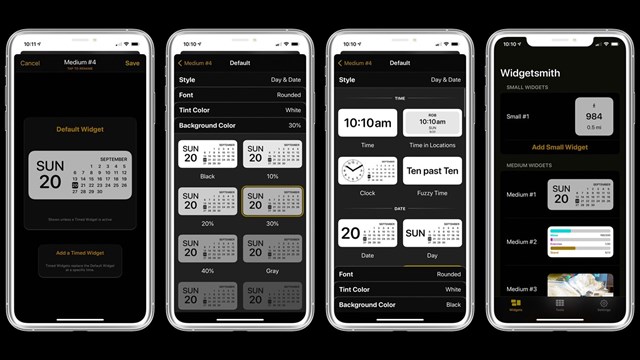 Tự tạo widget đẹp mắt bằng Widgetsmith trên iOS 14  Trang thông tổng hợp  dành cho tín đồ của Apple