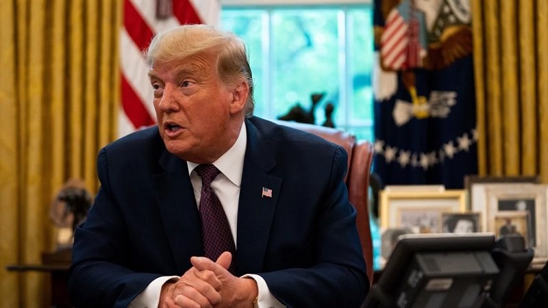 Tổng thống Trump khá tích cực trong các phát ngôn về thương vụ này