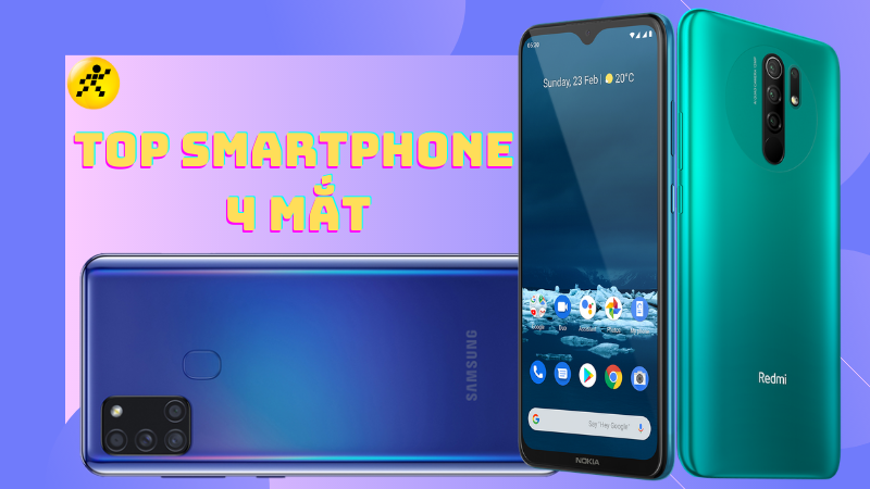Top 6 smartphone có cụm 4 camera sau