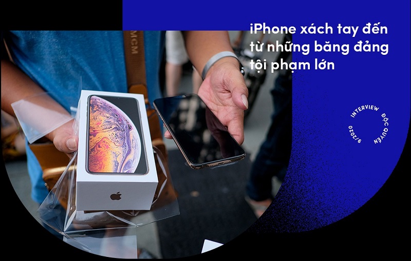 iPhone xách tay đến từ đâu