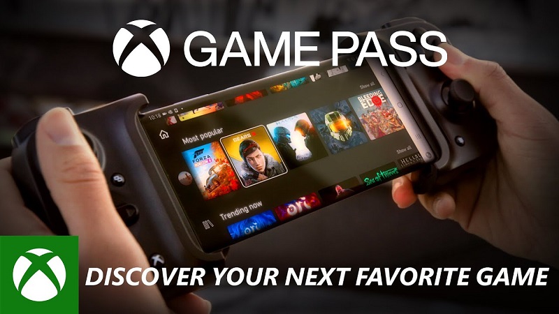 Xbox Game Pass on smartphone