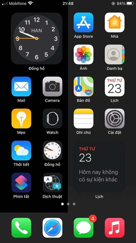Cách tải bộ hình nền ẩn thanh dock cho iPhone không phải ai cũng biết