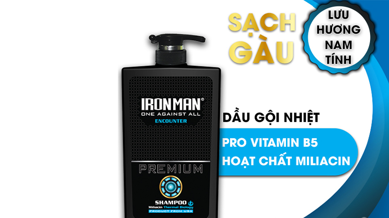 Dầu gội nhiệt Iron Man Encounter