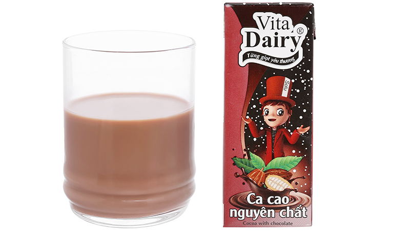 Ca cao sữa uống liền Vita Dairy nguyên chất