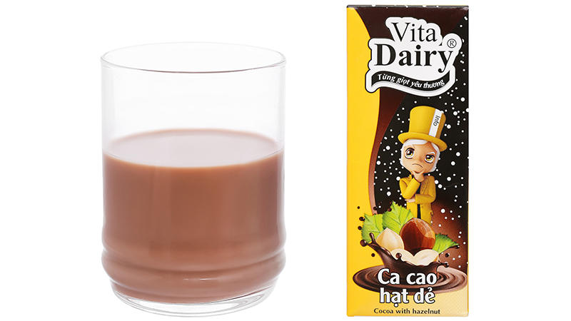 Ca cao sữa uống liền Vita Dairy hạt dẻ