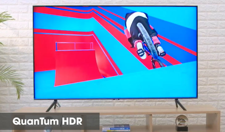 Đánh giá Smart tivi QLED Samsung 4K dòng Q60T > QuanTum HDR