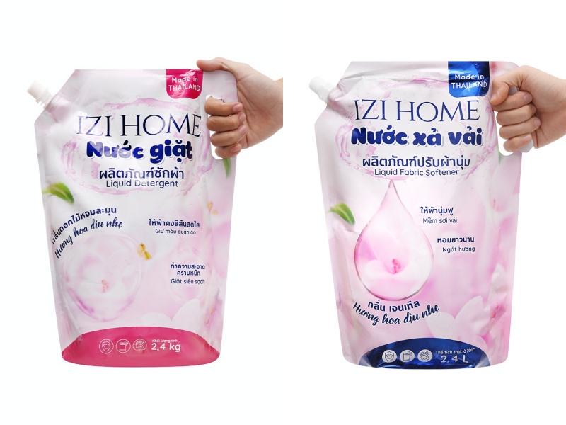 Nước xả vải IZI HOME có thơm không? Có các hương thơm nào?