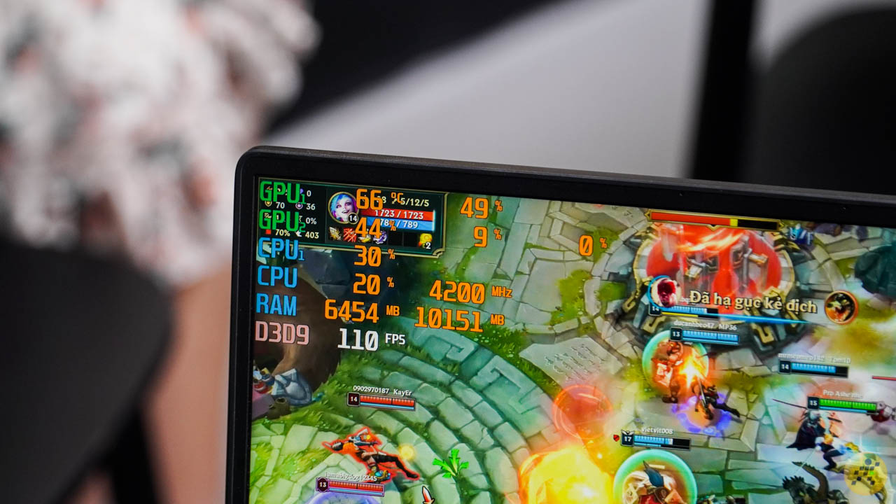 Card đồ họa rời GTX 1650Ti cho phép bạn chiến game ở cấu hình cao