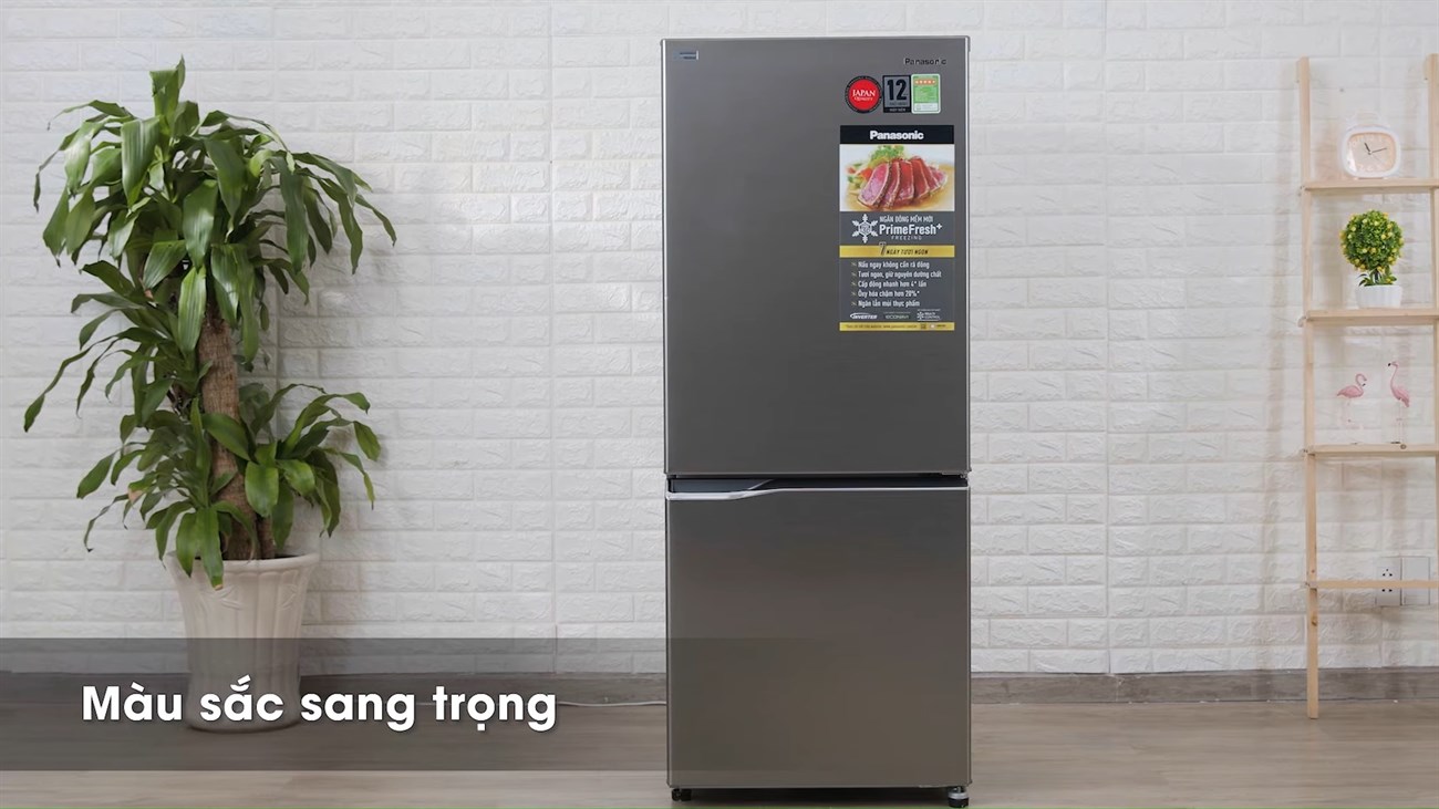 Màu sắc sang trọng - Tủ lạnh Panasonic NR-BV280QSVN
