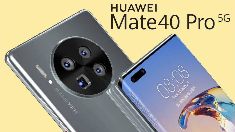 Ảnh phác họa của Huawei Mate 40