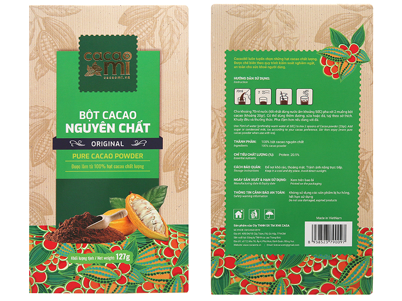 Bột cacao CacaoMi Original