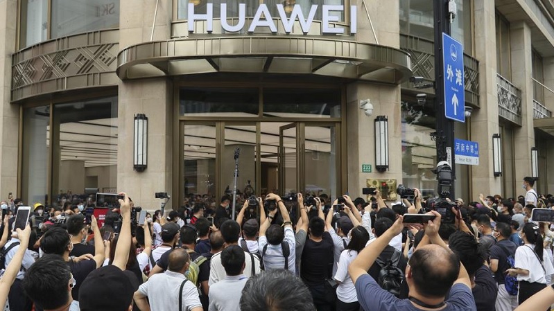 Ảnh minh họa của của hàng Huawei 