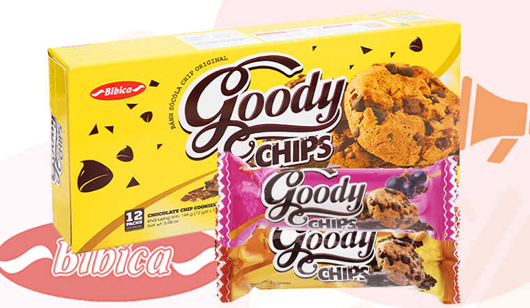 Review các hương vị bánh quy socola chip Goody Chips