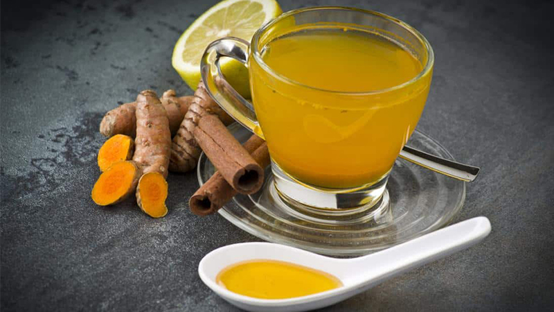 Trà nghệ mật ong Trà nghệ mật ong