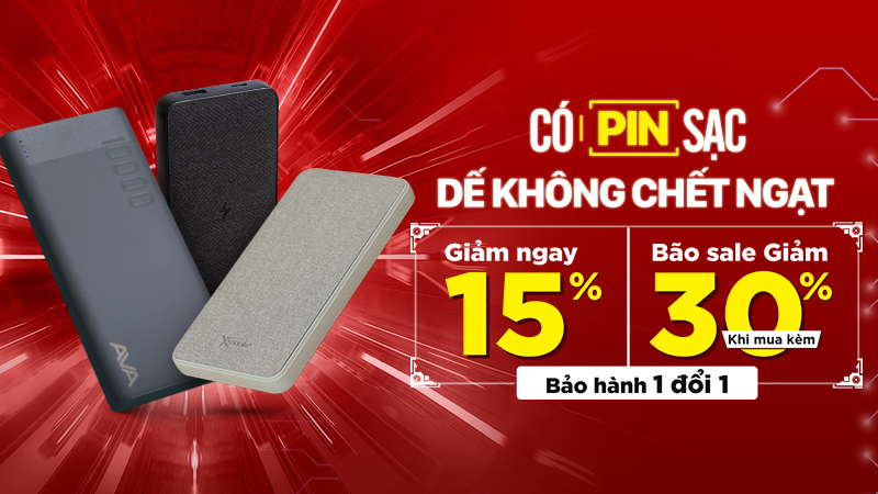 Pin sạc dự phòng giảm giá Pin sạc dự phòng giảm giá