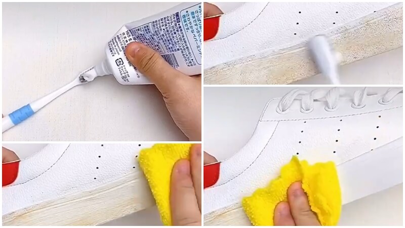 Tell you 3 ways to clean sports shoes, canvas shoes, velvet shoes very clean like new