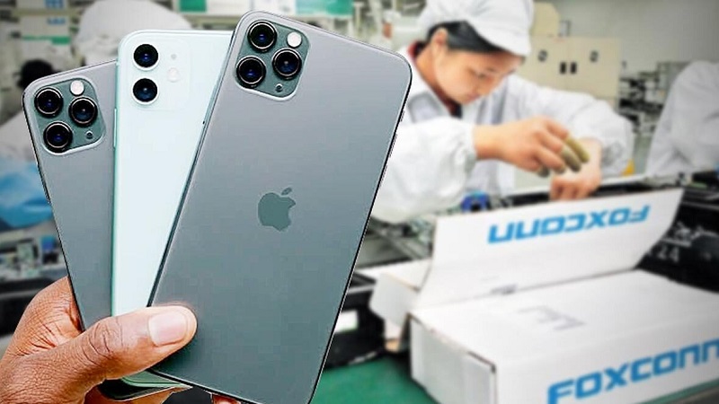 Dây chuyền sản xuất iPhone 12 của Foxconn đang chạy hết tốc lực 24/24 giờ trước ngày ra mắt trong tháng 10 tới
