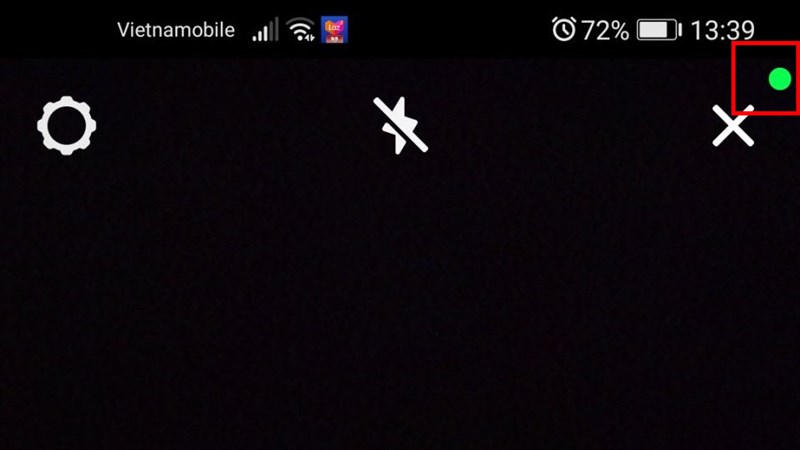 Ứng dụng cho biết camera đang hoạt động trên Android