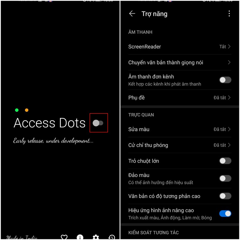 Ứng dụng cho biết camera đang hoạt động trên Android