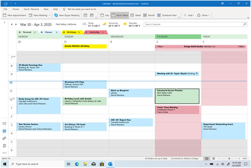 Tiết kiệm thời gian và tập trung vào nội dung quan trọng nhờ có Outlook