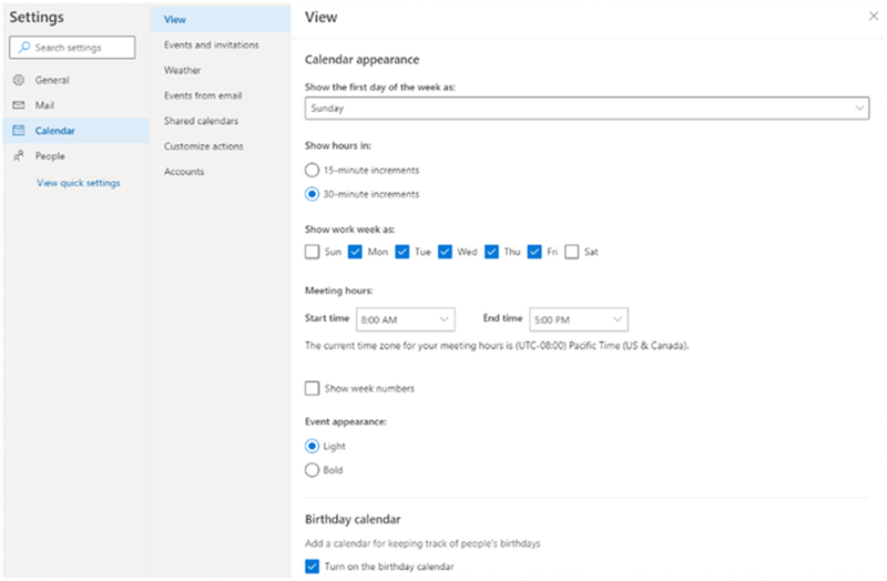 Cập nhật giờ họp của bạn để cho đồng nghiệp biết khi nào bạn rảnh